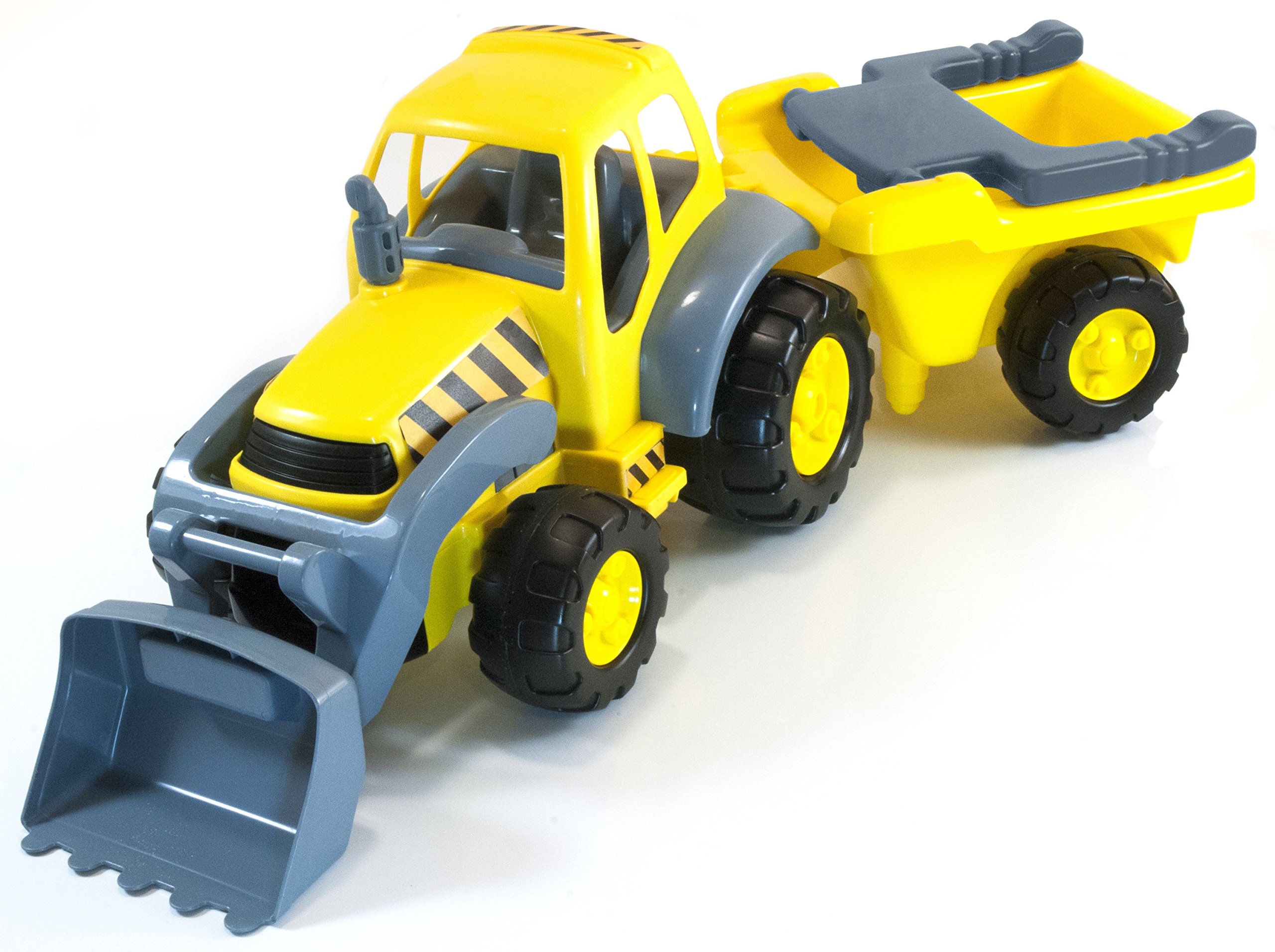Spielfahrzeug Super Traktor mit Anhänger, für Sand und Schnee, 83 x 33,5 x 32cm-45153