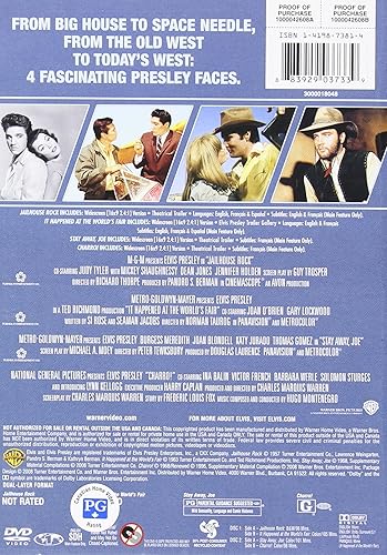 Miniatura 2 de 4 Film Favorites Elvis Presley Classics (Charro, It Happened at the World's Fair, Jailhouse Rock Deluxe Edition, Stay Away, Joe)