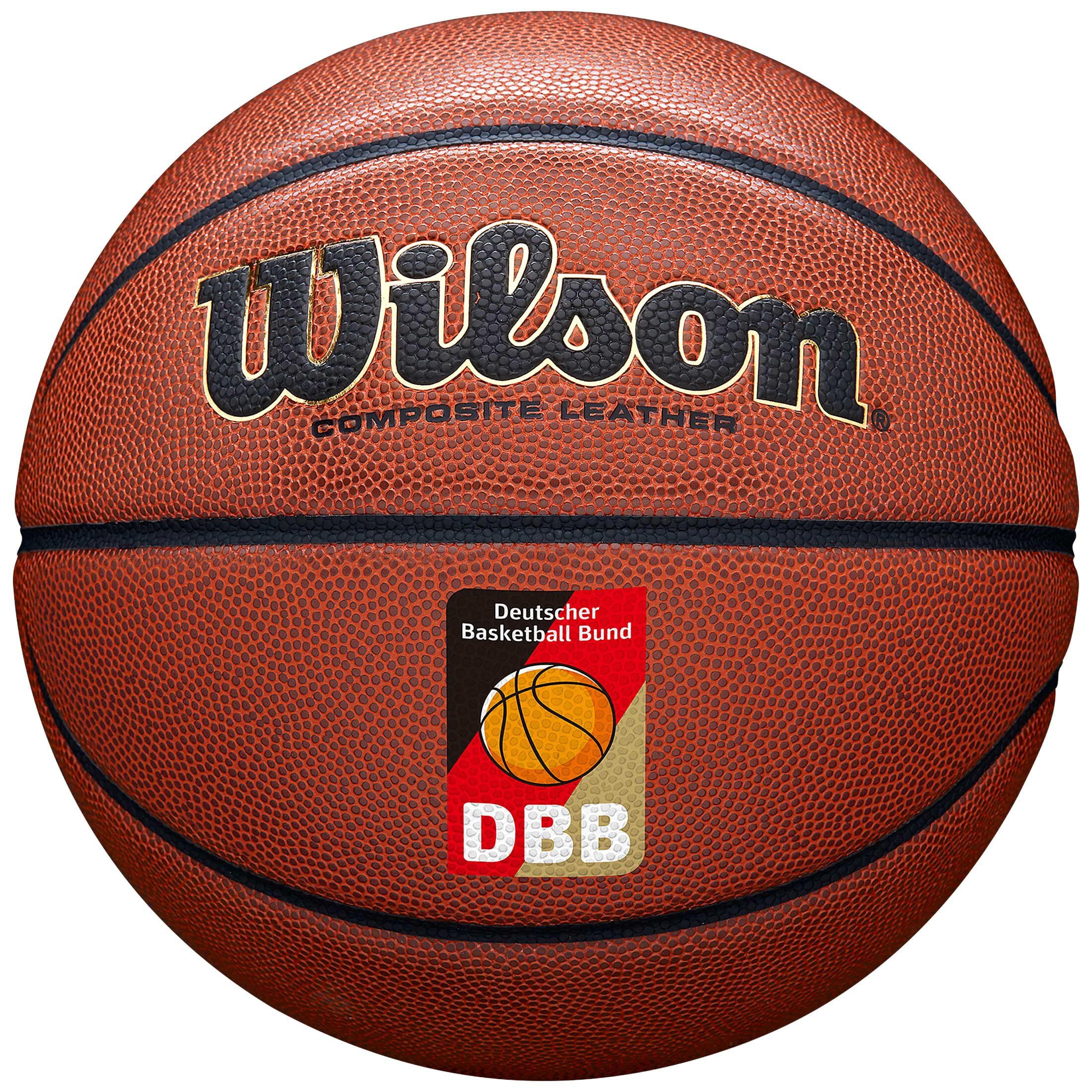Wilson Reaction Pro DBB piłka do koszykówki, brązowa, 7