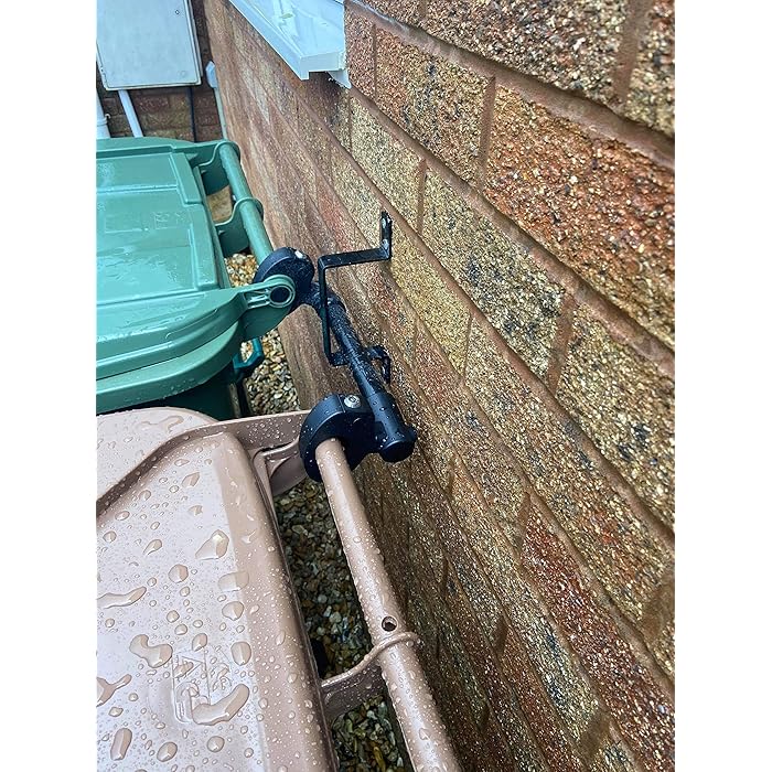 Buy Wheelie bin lock. Clamp and wall bracket bundle Secure one bin or 2