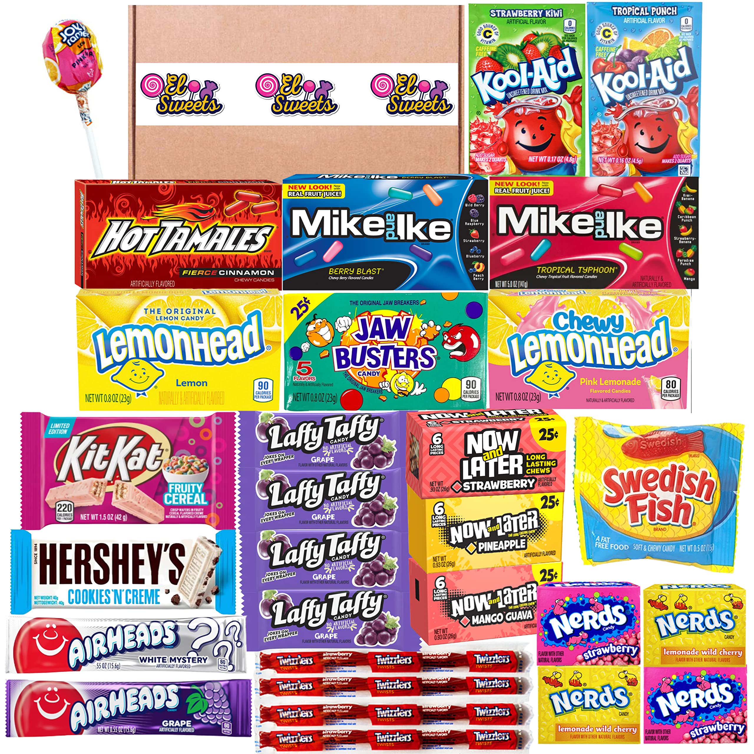 Buy American Sweets Candy Letterbox Mike and Ike, Now & Later