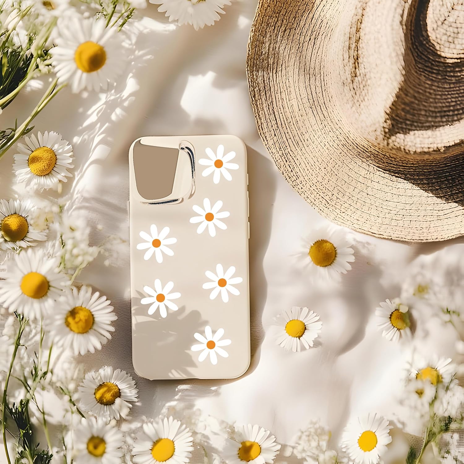 Spring Decorations Mini Daisy Flower Stickers 126PCS Daisy Party Supplies Favors for Easter Spring Summer Birthday Baby Shower Wedding Bridal Retro Hippie Groovy Decor
