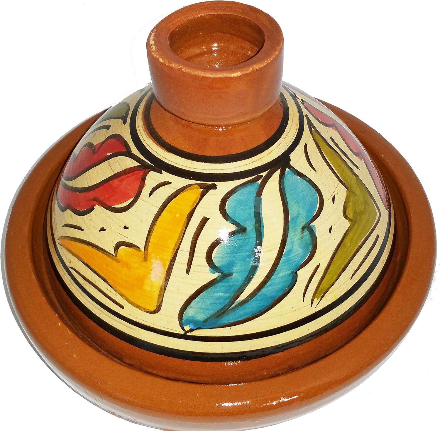 Cooking Moroccan Tagine Steam Tangia Ceramic pot Moroccan