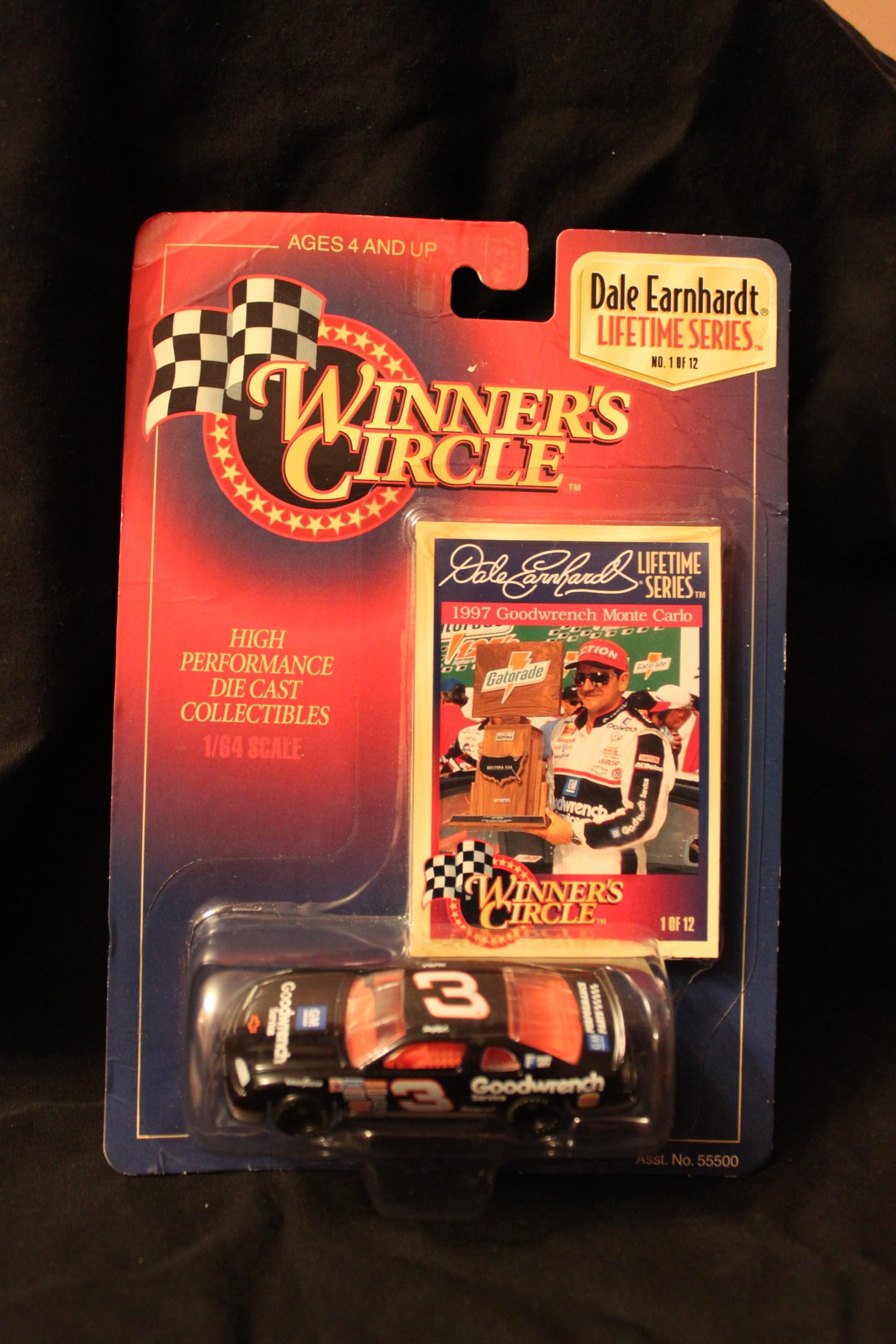 Dale Earnhardt Sr #3 1997 Monte Carlo Lifetime Series