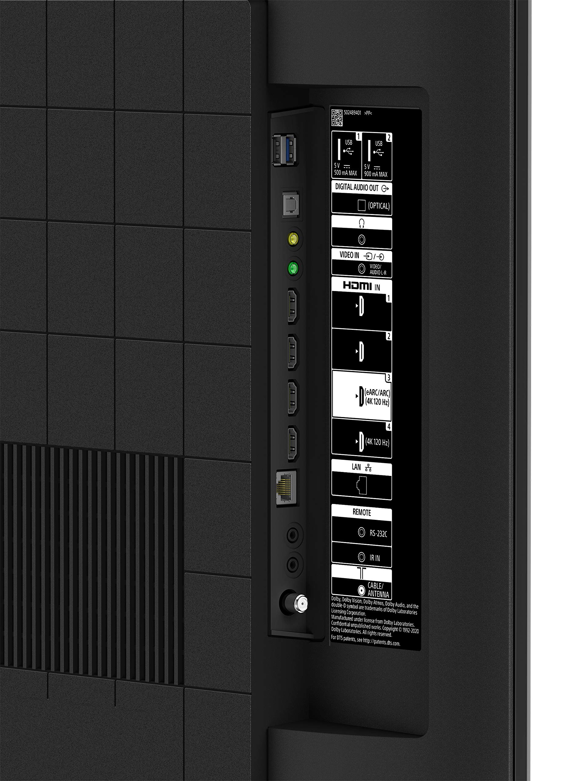 Televisor Sony X85J de 43 pulgadas: Smart Google TV LED 4K Ultra HD con ...