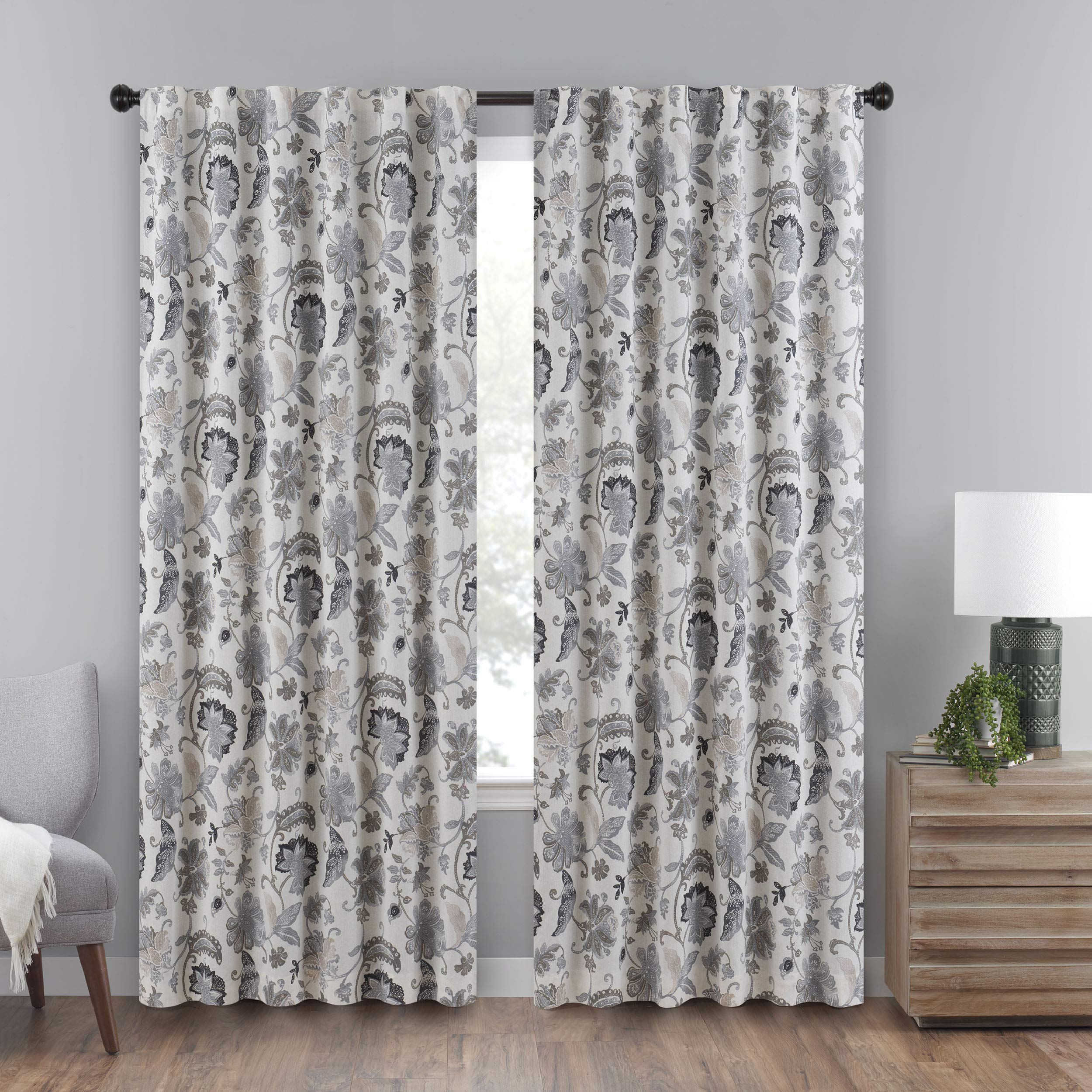 Amazon.com: Eclipse Nina Rod Pocket Curtains for Bedroom
