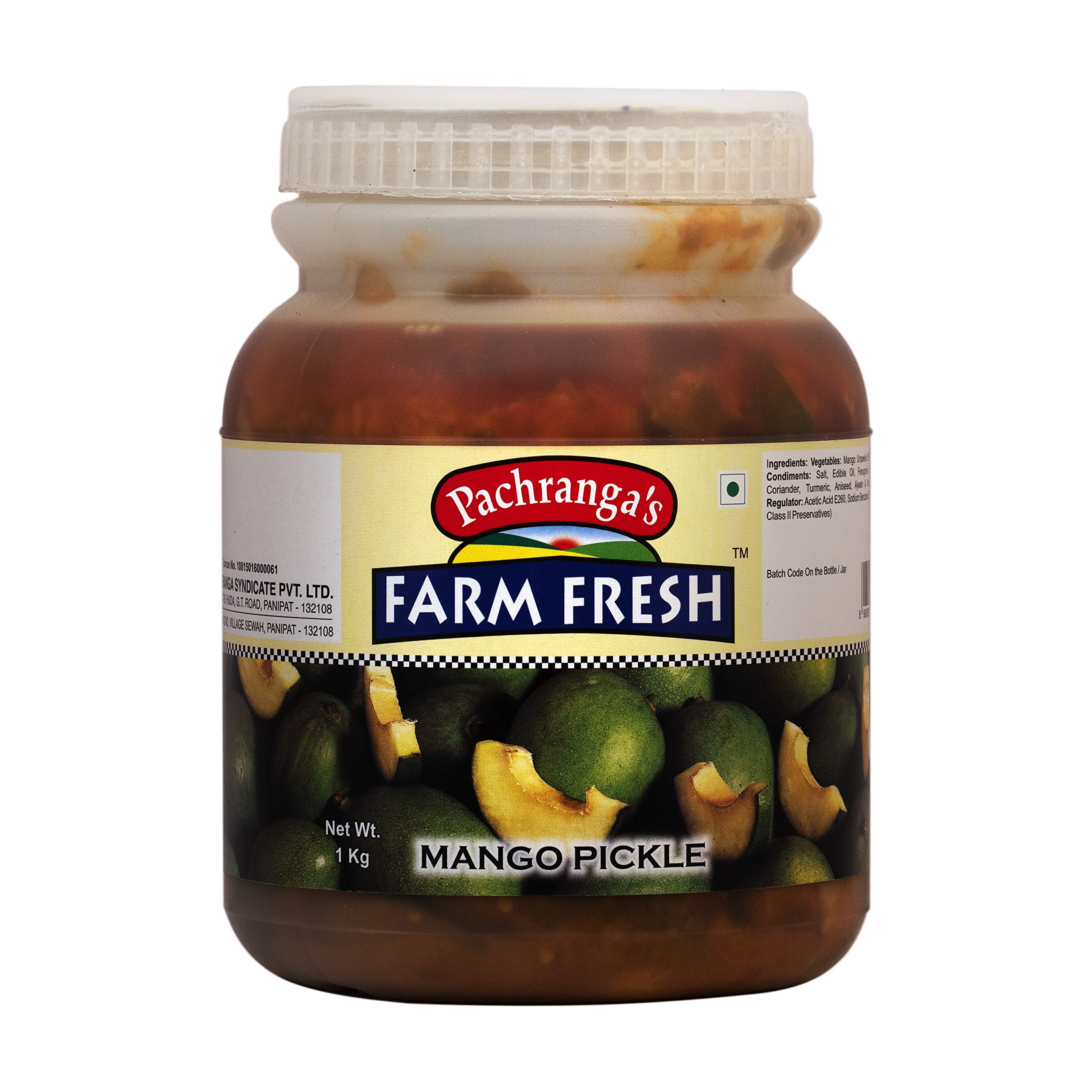 Pachranga’s Farm Fresh Mango Pickle - 1kg (Regular Jar)