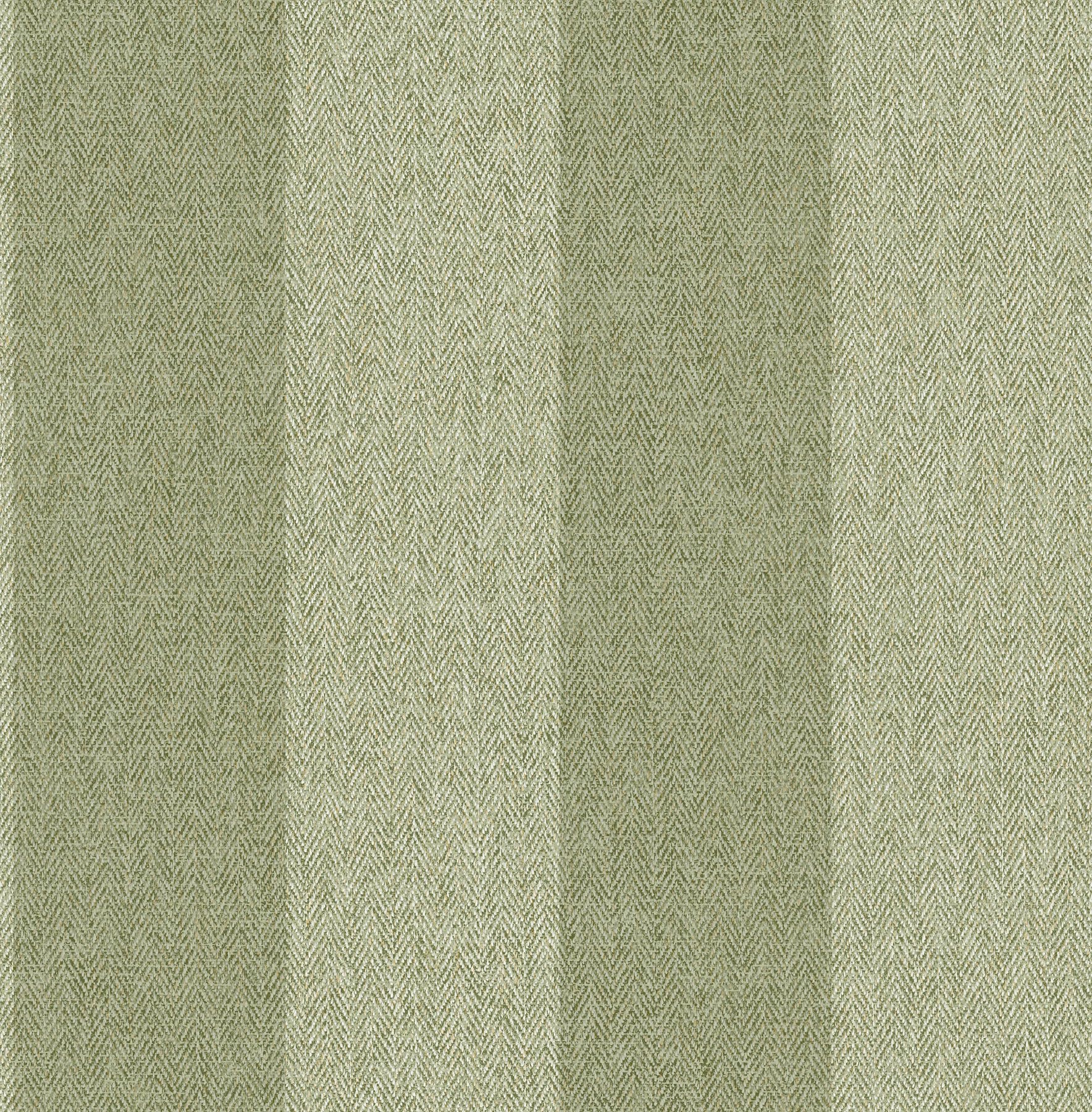 CROWN M1866 Harris Stripe Luxury Textured Wallpaper, Green