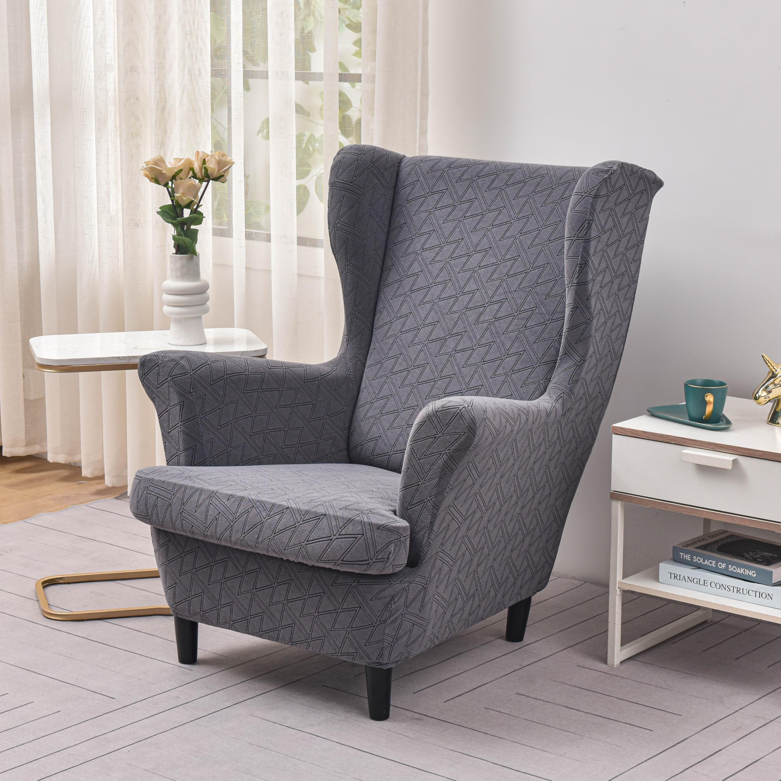 GKXLH Wingback Chair Covers - Image 4