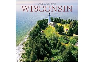 Exclusive Wisconsin 2025 Wall Calendar | A Delight for Wisconsinophiles