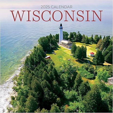 Exclusive Wisconsin 2025 Wall Calendar | A Delight for Wisconsinophiles