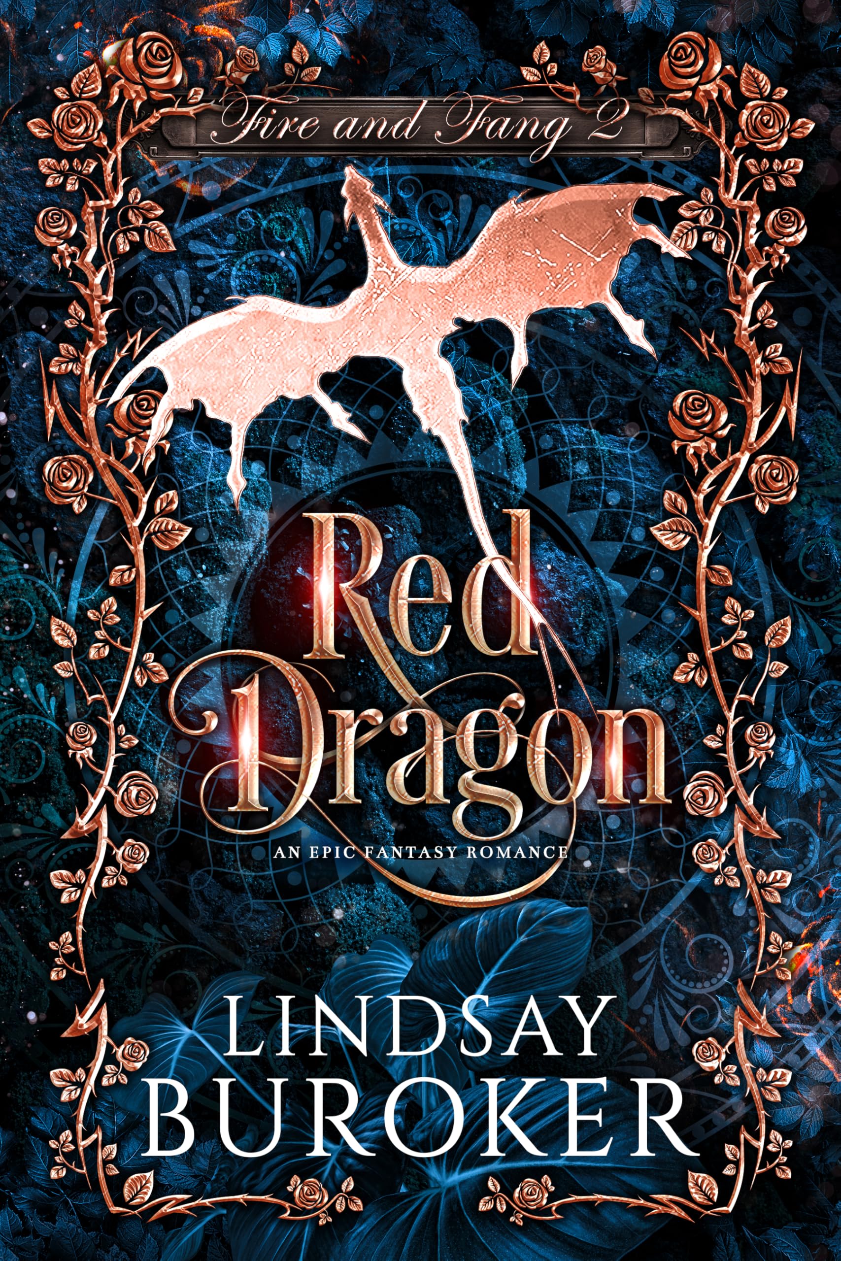 Red Dragon: A fantasy romance adventure (Fire and Fang Book 2)