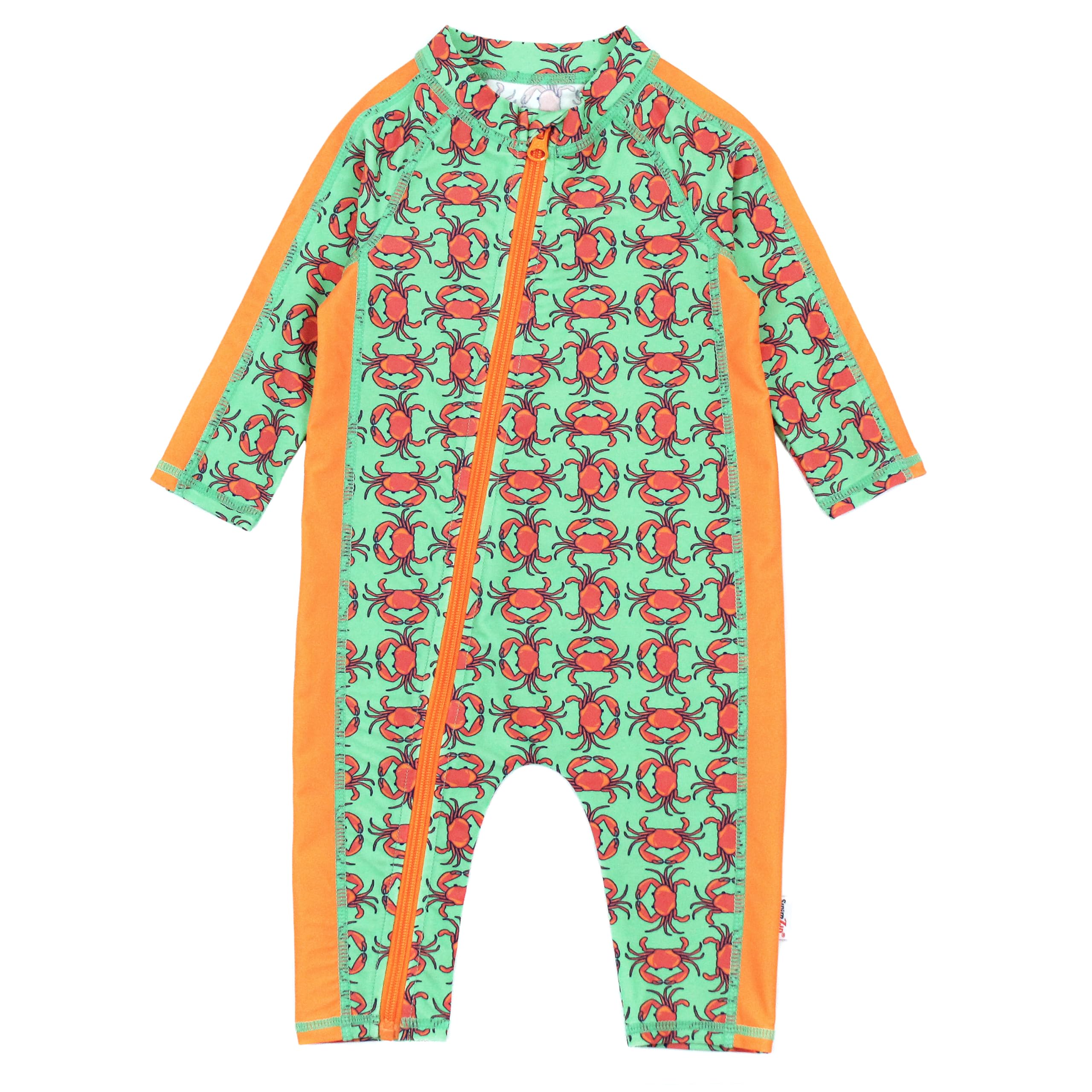 SwimZip UPF 50+ Boys Long Sleeve Sunsuit (Multiple Colors)