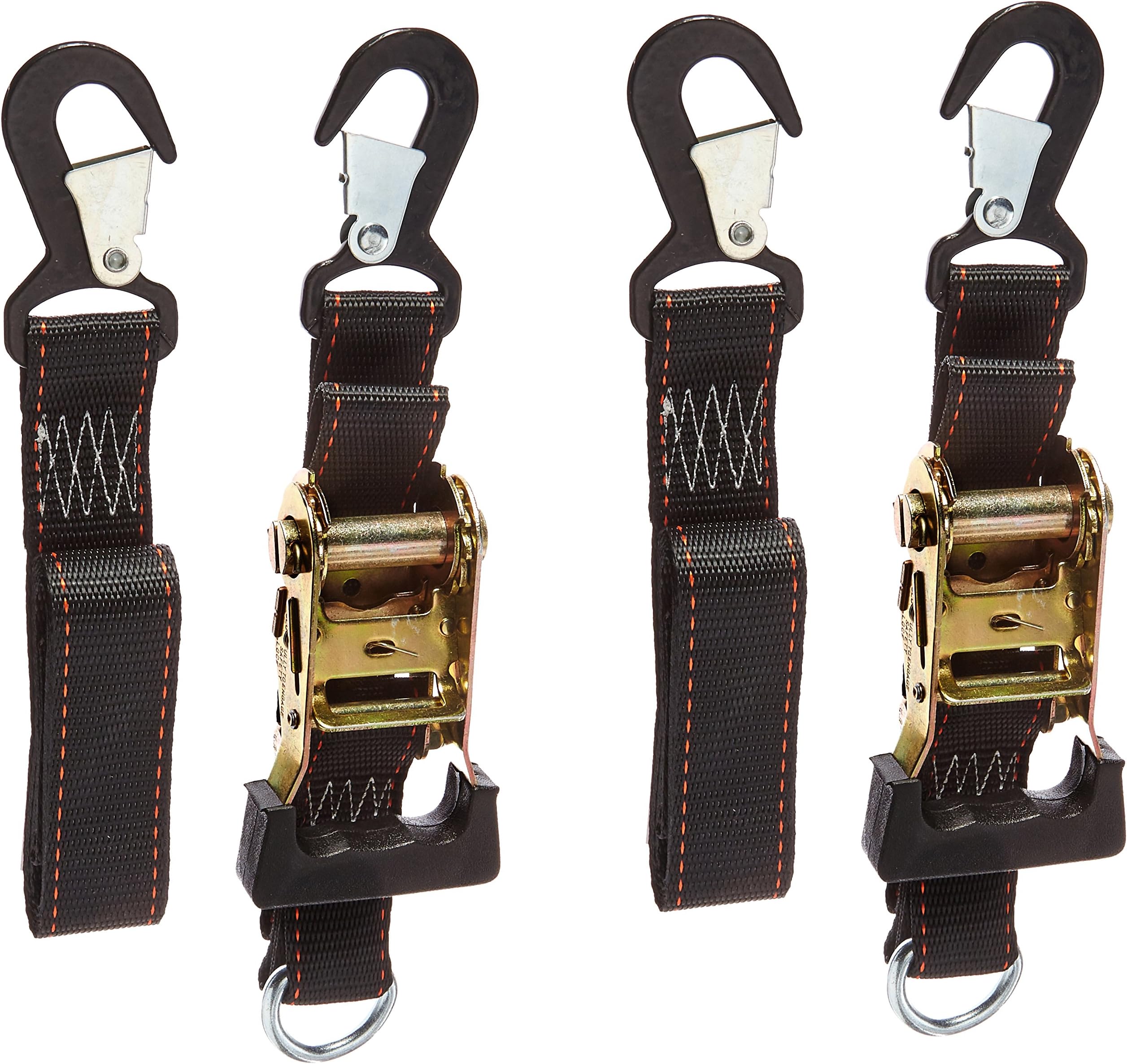 Hampton Products International Keeper 05723 8' Motorcycle & ATV Tie Downs with Soft Tie Extension