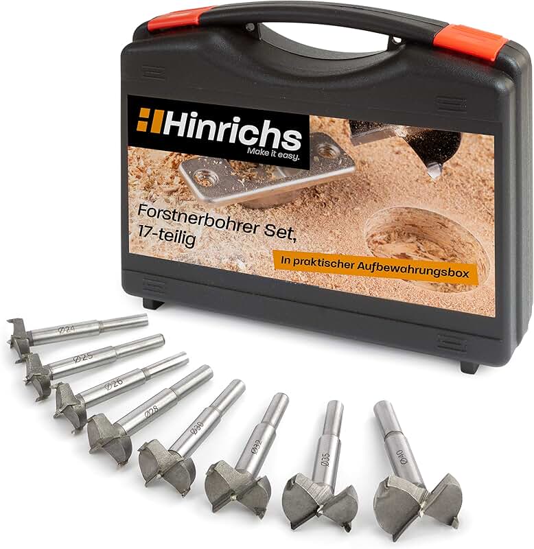 Amazon.co.uk forstner drill bit set