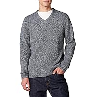 Amazon Essentials Maglione Morbido con Scollo a v a Maniche Lunghe Uomo