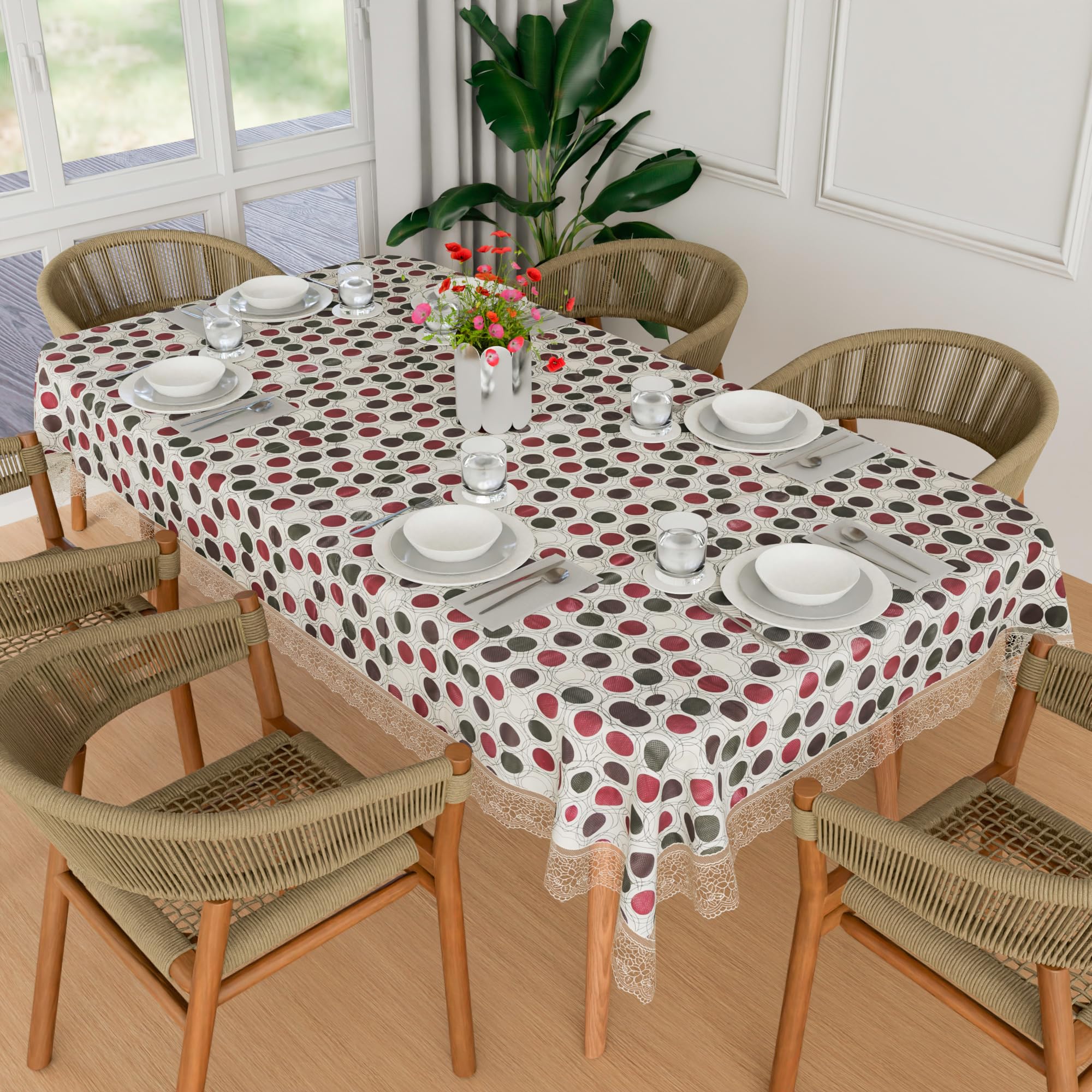 See full amazon price history chart for Kuber Industries Dining Table Cover | 60x90 Inch | 6 Seater Dining Table | PVC Table Cloth | Kitchen Table Cover | Waterproof Table Cover | Table Cloth for Dining Table | Dot | Multicolor Kuber Industries Dining Table Cover | 60x90 Inch | 6 Seater Dining Table | PVC Table Cloth | Kitchen Table Cover | Waterproof Table Cover | Table Cloth for Dining Table | Dot | Multicolor (B0D5VFVQLL) Amazon Price History, Amazon Price Tracker