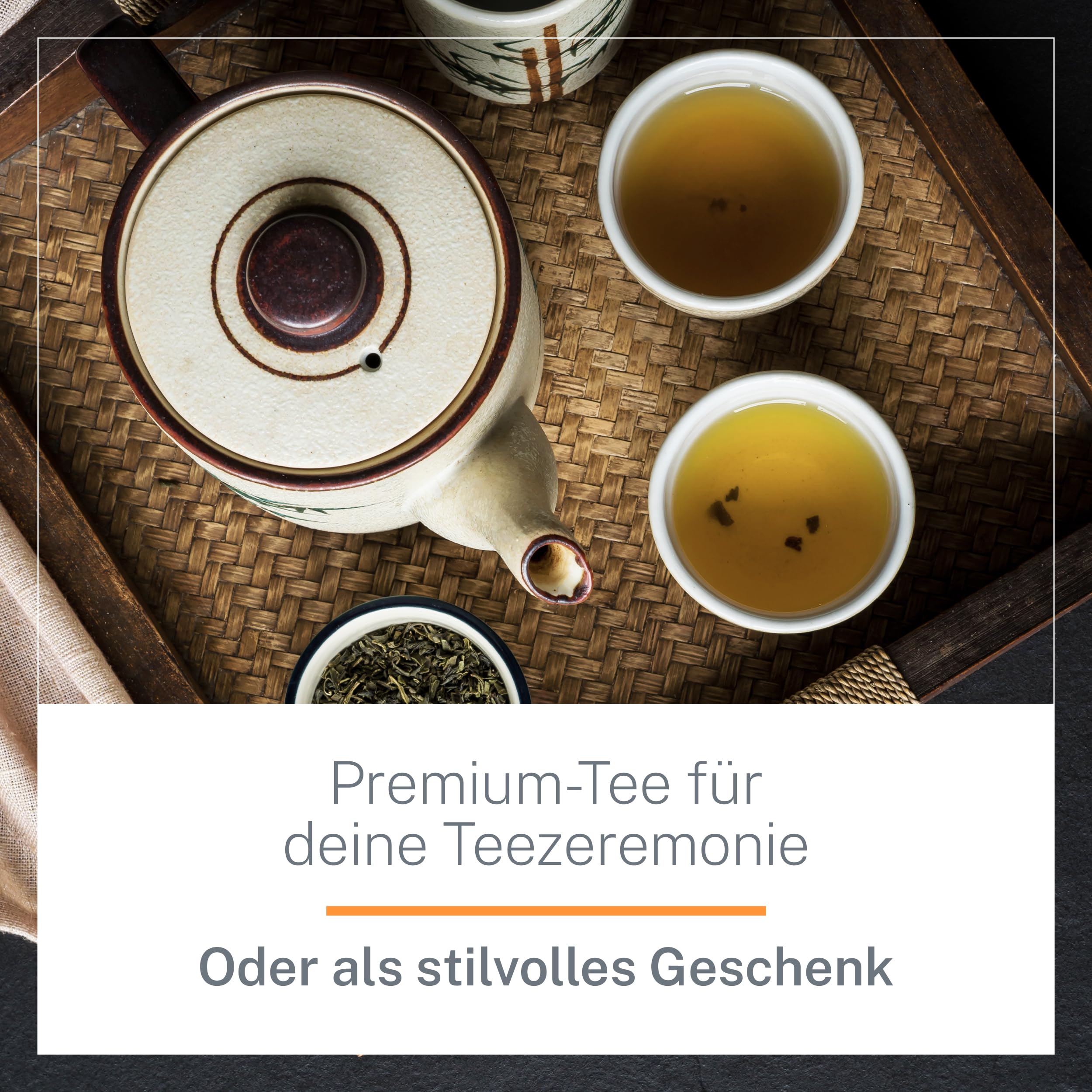 Oolong Tie Guan Yin Bio Tee 100g - Hochwertiger Oolong-Tea in Bio-Qualität aus China - Wu Long (Ceremonial Grade) - Für Teegenießer und Kenner - MyCupOfTea