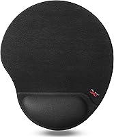 Mr. Pen Ergonomic Mouse Pad with Gel Wrist Support - Comfortable Gaming & Office Mat, Smooth Microfiber, 8.75x9.75 Inch