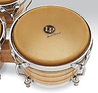 Vista 3 de Latin Percussion LP202-AW Bongo Tambor Natural/Cromo