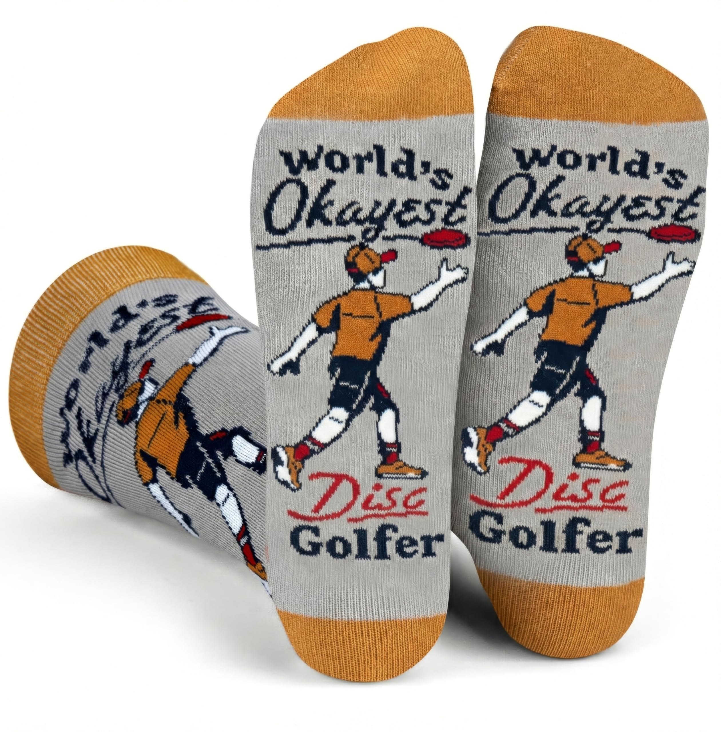 Lavley Funny Socks for Sports Fans and Players- Cool Novelty Gifts for Men, Women & Teens - I'd Rather Be Watching Basketball, I'd Rather Be Running, One Size