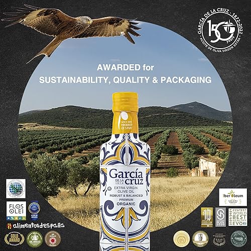 Miniatura 7 de Master Miller - Concurso mundial de aceite de oliva 2019 Best in Class - Aceite de oliva orgánico extra virgen prensado en frío - Certificado