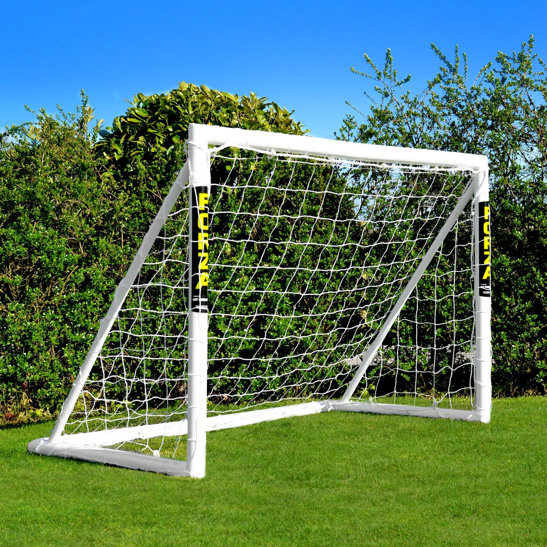 Net World Sports Forza Soccer Goal [5 Sizes] | Ultimate PVC Home Backyard Soccer Goal | Soccer Nets for Backyard | Portable Soccer Goals & Soccer Goal Nets