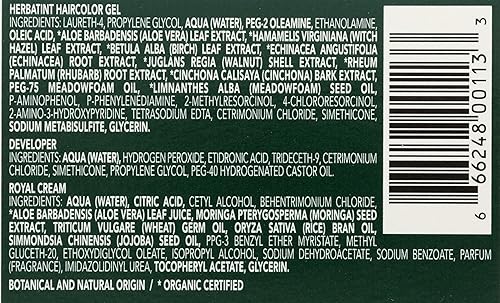 Miniatura 4 de HERBATINT Tinte para el cabello rubio dorado 7D, 4.6 fl oz