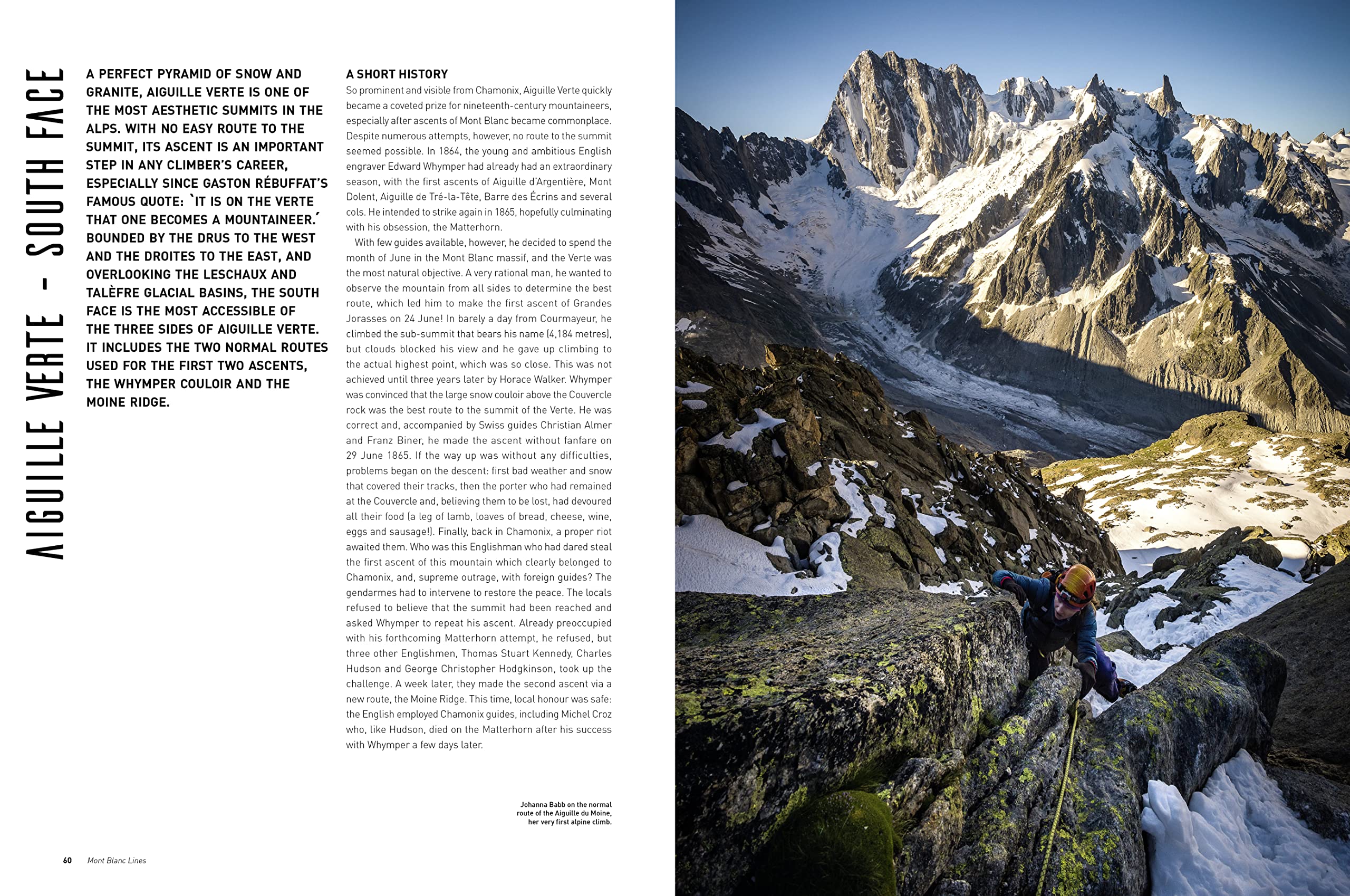 Mont Blanc Lines: Stories and photos celebrating the finest climbing and skiing lines of the Mont Blanc massif