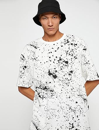 Camiseta Unicolor Cuello Redondo Con Bolsillo En Frente