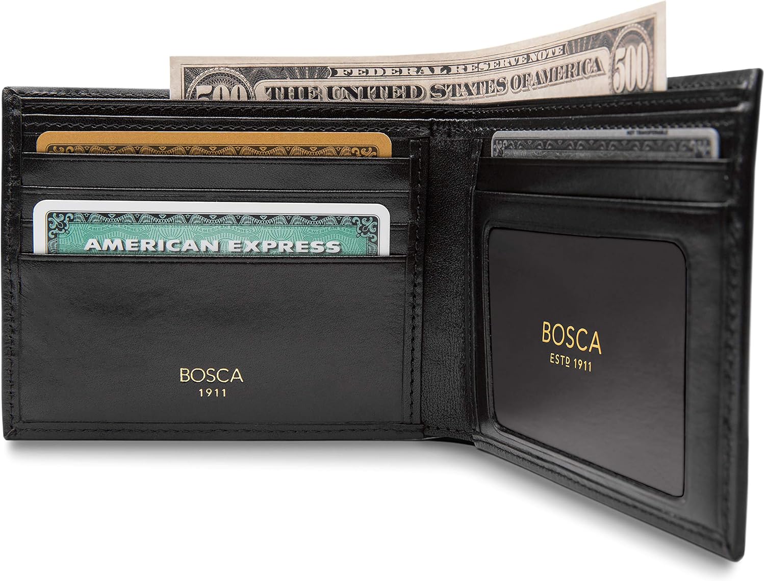 Bosca Men's Executive Wallet in Old Leather - RFID - Image 5