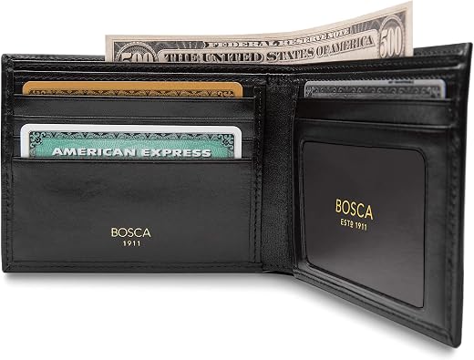 Bosca Men's Executive Wallet in Old Leather - RFID