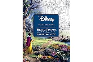 Disney Dreams Collection Thomas Kinkade Studios Coloring Book: Lose Yourself in the Magic of Disney