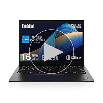 ThinkPad L13 第10世代i7 16GB SSD512 Office ThinkPad L13 第10世代i7 16GB SSD512 Office Office付き 即納