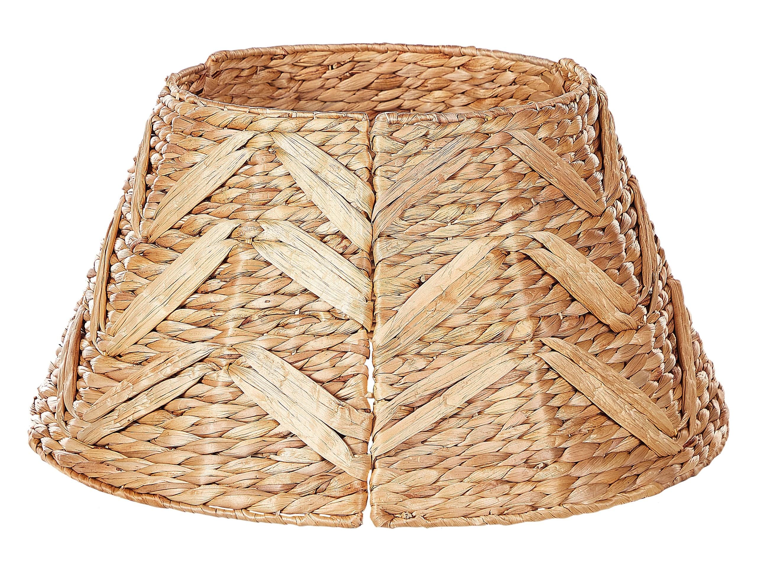 Base de sapin de Noël jacinthe d45 cm Flateyri : cache-pied naturel pour décoration de fêtes
