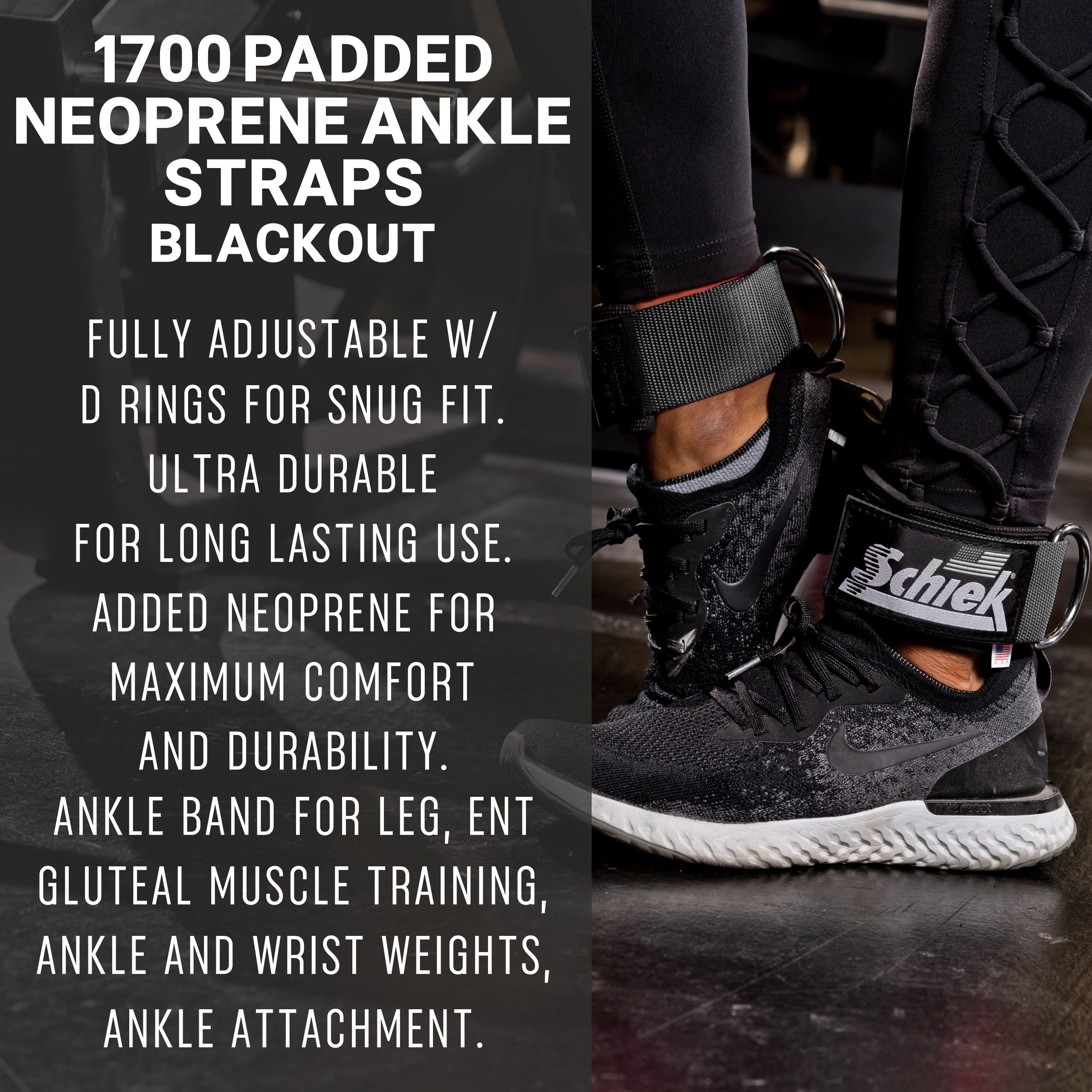 Schiek Sports Model 1700 Neopren-Knöchelriemen