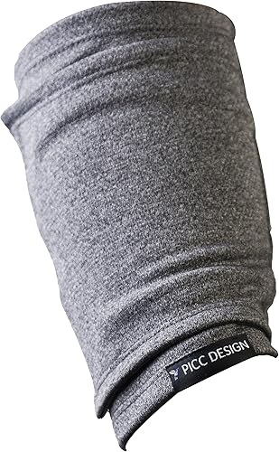 PICC DESIGN Signature - Manga de malla suave PICC Line con tela absorbente de humedad y resistente al olor y apertura segura