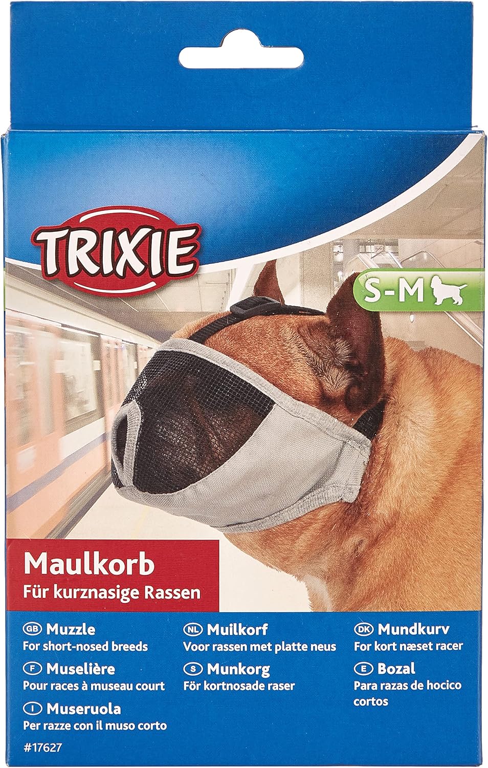 Trixie Muzzle for Short-Nosed Breeds, Polyester