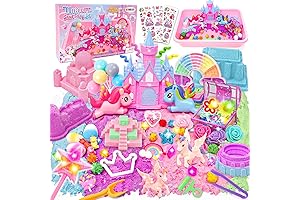 SUPERGFS Unicorn Sensory Bin for Girl Kid The Best Play Sand Art...