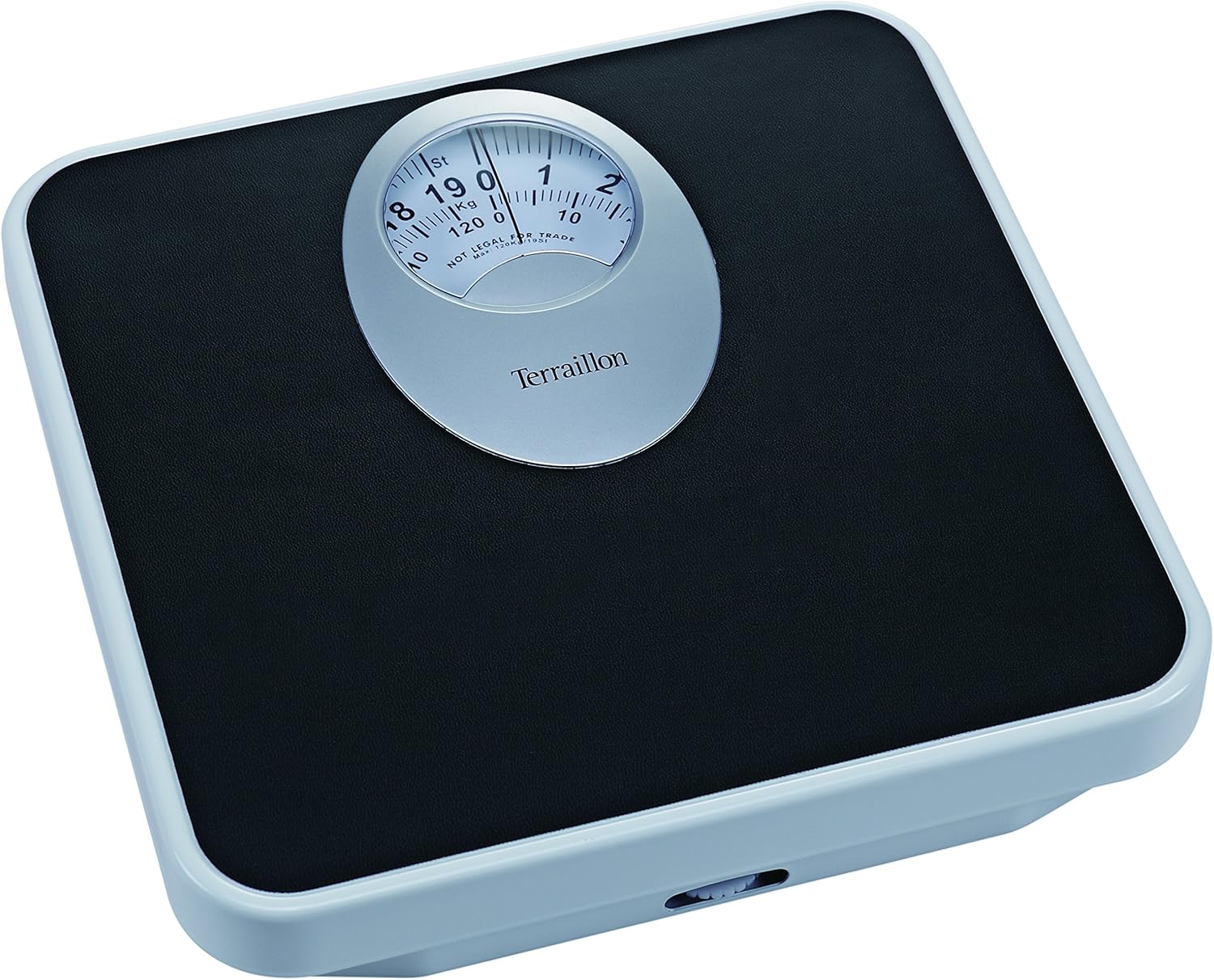 Terraillon Mechanical Bathroom Scales, Large Rotating Dial, 120 kg/19