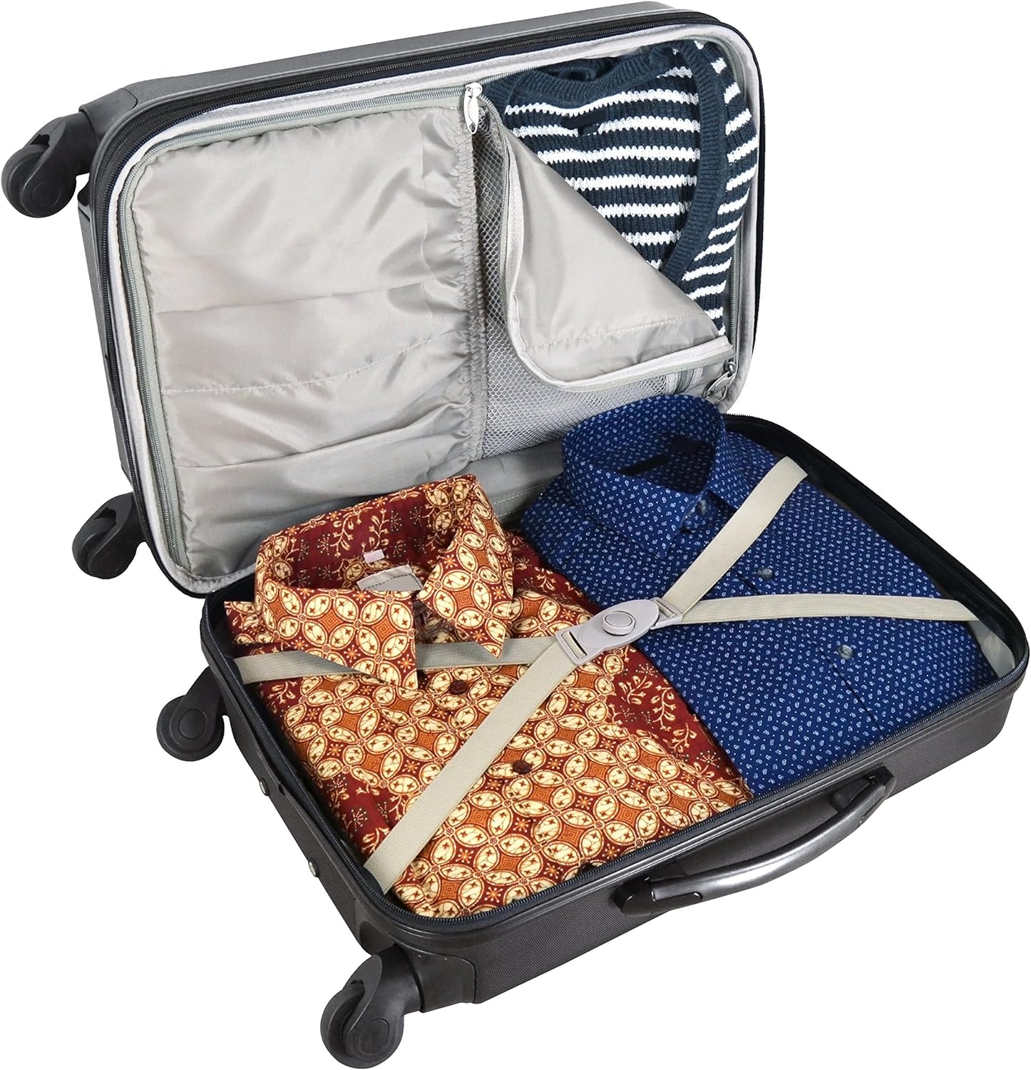 review NCAA Two-Tone Hardcase Luggage Spinner