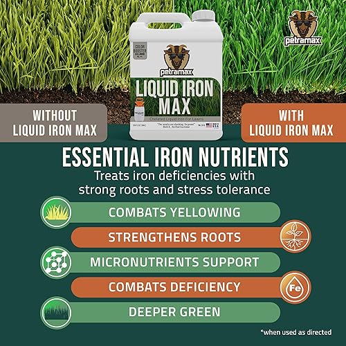 Miniatura 5 de Petra Herramientas de hierro líquido para césped, hierro quelado, hierro líquido para plantas, soluciones concentradas de fertilizantes líquidos