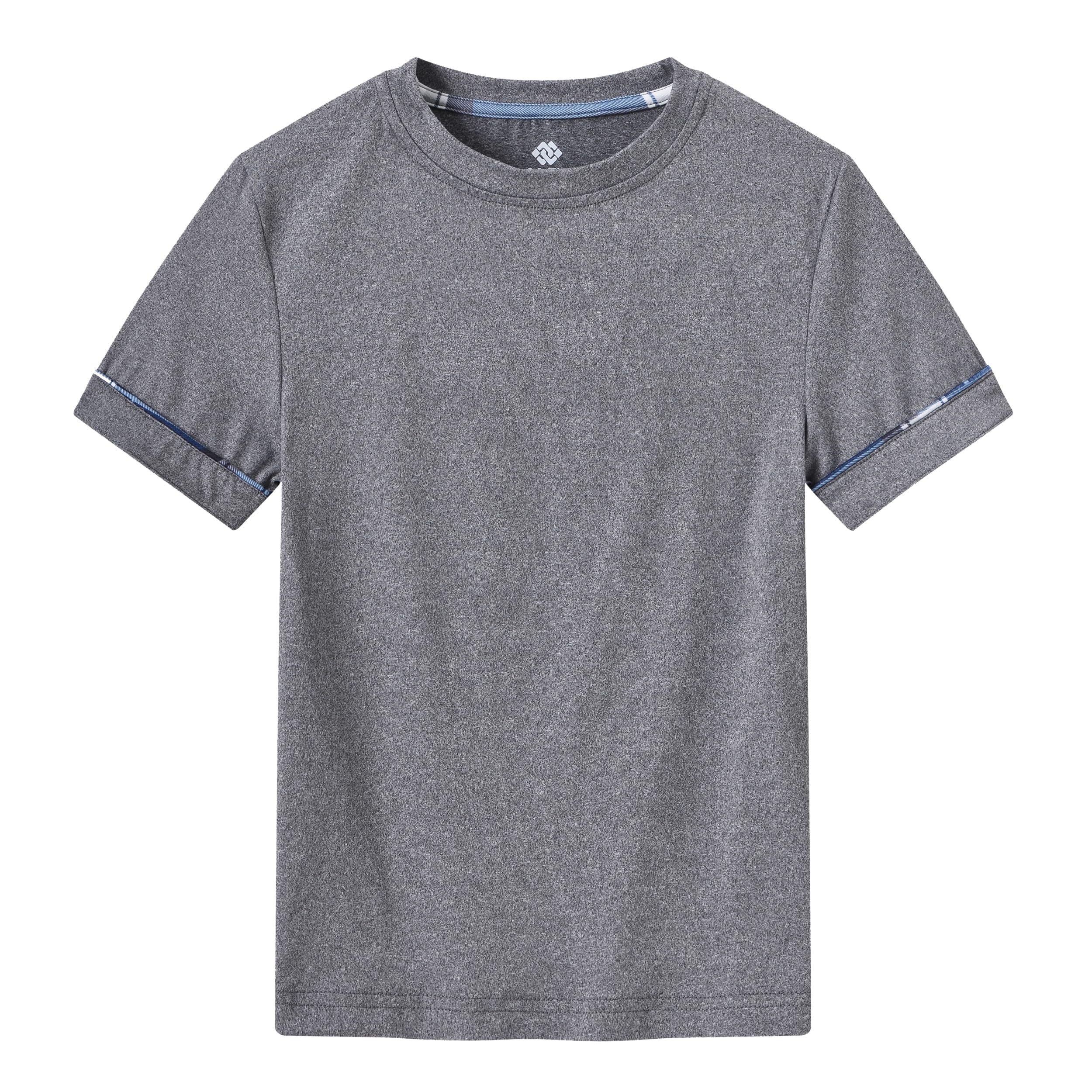 MoFiz Jungen Schlafanzug Kurz Kinder Pyjama-Set Weich Niedlich Kurzarm Shirt und Karierte Schlafhose Kurz Hausanzug Set Größe 128 bis 176