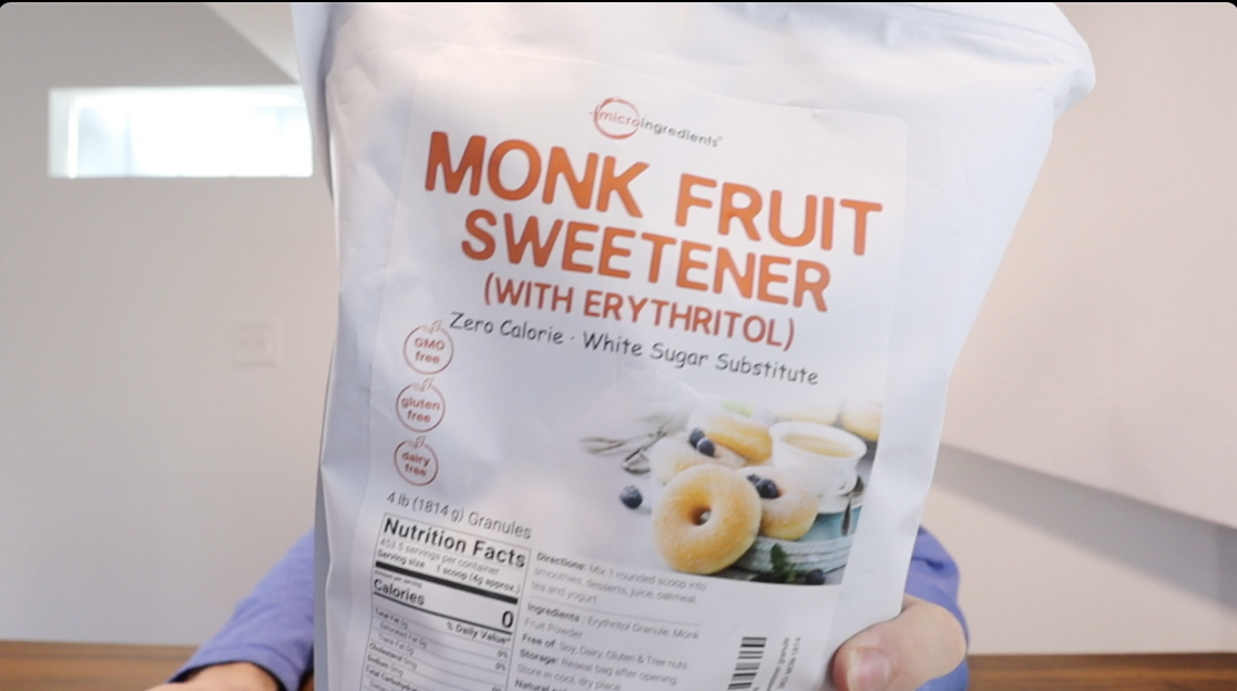 Taste Test: Keto Monk Fruit Sweetener + Erythritol Granules