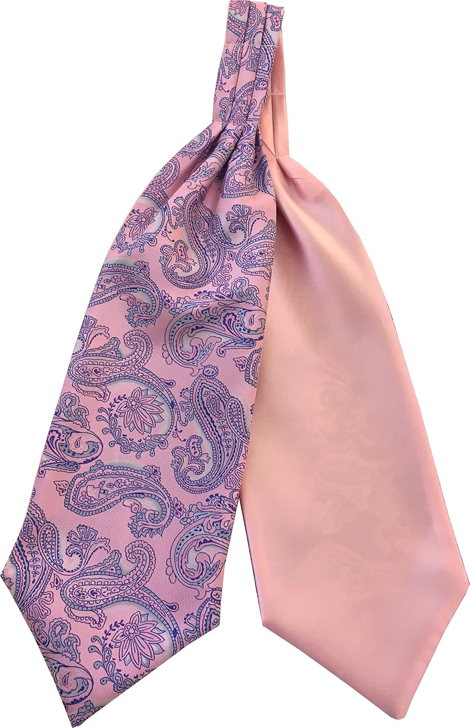 Great British Tie Club Men's Luxury Paisley Satin Reversible Ascot Cravats