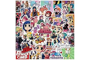 Scott Pilgrim Stickers: 55Pcs of Epic Cartoon Merch for the Ultimate Fan