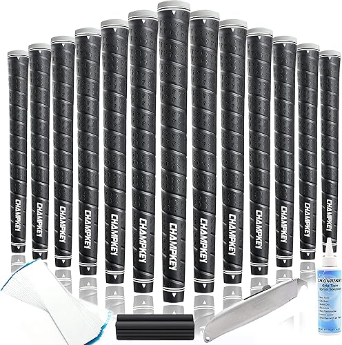 CHAMPKEY WRAP-Y - Juego de 13 empuñaduras de goma para palos de golf con todos los kits de reparación, empuñaduras para palos de golf de alta disponible en Yaxa Guatemala