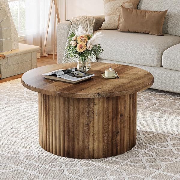 Modern Farmhouse Circle Center Table