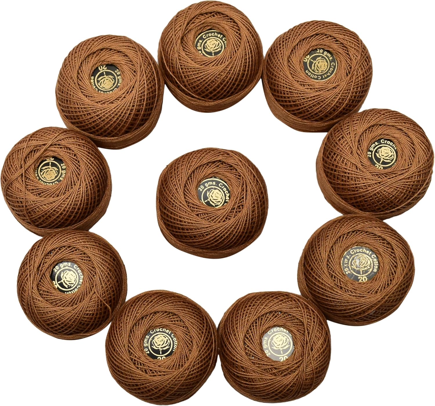 Red Rose Crochet Threads Hand Embroidery and Weaving Knitting Cross Stitching