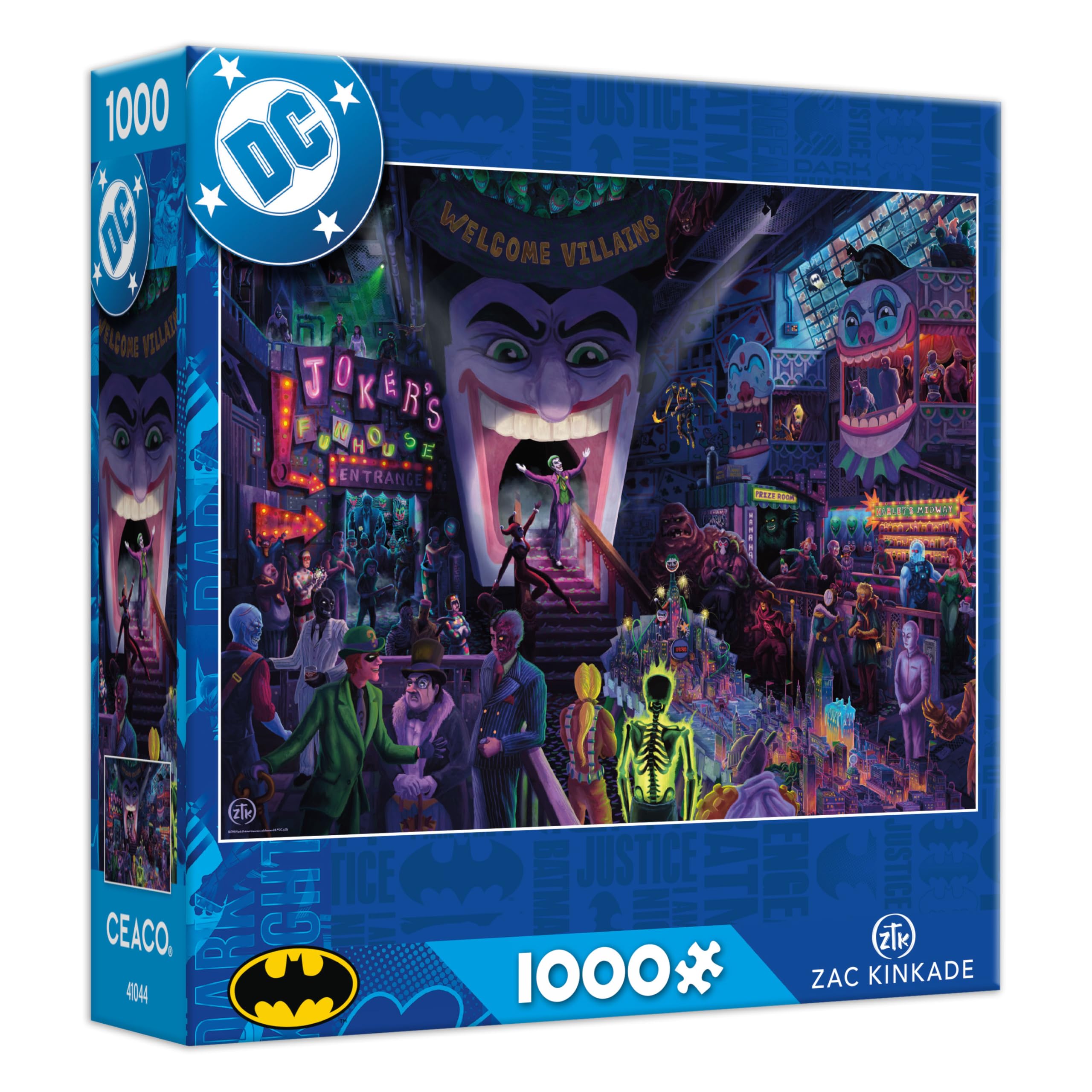 DC Comics - Thomas Kinkade - The Joker's Ball - 1000PC Puzzle